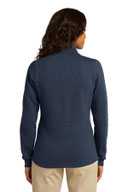 Port Authority Ladies Slub Fleece Full-Zip Jacket. L293