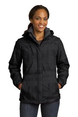 Port Authority Ladies Brushstroke Print Insulated Jacket. L320 Port Authority Ladies Brushstroke Print Insulated Jacket. L320