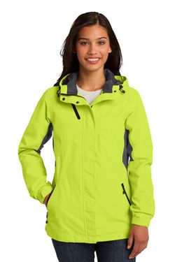 Port Authority Ladies Cascade Waterproof Jacket. L322 Port Authority Ladies Cascade Waterproof Jacket. L322