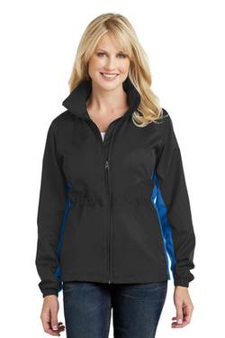 Port Authority Ladies Core Colorblock Wind Jacket. L330 Port Authority Ladies Core Colorblock Wind Jacket. L330