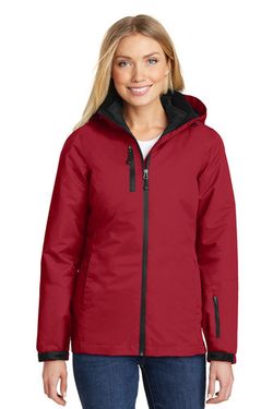 Port Authority Ladies Vortex Waterproof 3-in-1 Jacket. L332 Port Authority Ladies Vortex Waterproof 3-in-1 Jacket. L332