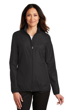 Port Authority Ladies Zephyr Full-Zip Jacket. L344 Port Authority Ladies Zephyr Full-Zip Jacket. L344