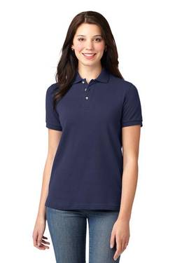 Port Authority Ladies Heavyweight Cotton Pique Polo. L420 Port Authority Ladies Heavyweight Cotton Pique Polo. L420