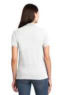 Port Authority Ladies Heavyweight Cotton Pique Polo.  L420