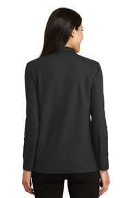 Port Authority Ladies  Silk Touch™ Long Sleeve Polo.  L500LS