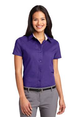 Port Authority Ladies Short Sleeve Easy Care Shirt. L508 Port Authority Ladies Short Sleeve Easy Care Shirt. L508
