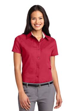 Port Authority Ladies Short Sleeve Easy Care Shirt. L508 Port Authority Ladies Short Sleeve Easy Care Shirt. L508