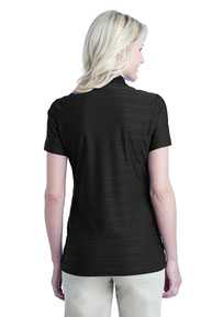 DISCONTINUED  Port Authority Ladies Horizontal Texture Polo. L514
