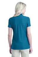 DISCONTINUED  Port Authority Ladies Horizontal Texture Polo. L514