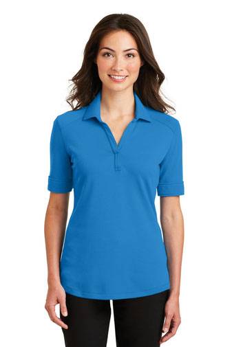 Port Authority Ladies Silk Touch ™  Interlock Performance Polo. L5200