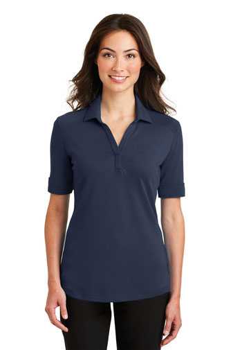 Port Authority Ladies Silk Touch ™  Interlock Performance Polo. L5200