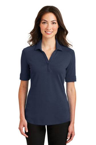 Port Authority Ladies Silk Touch ™  Interlock Performance Polo. L5200