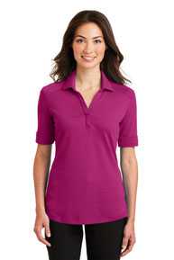 Port Authority Ladies Silk Touch ™  Interlock Performance Polo. L5200
