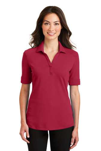 Port Authority Ladies Silk Touch ™  Interlock Performance Polo. L5200