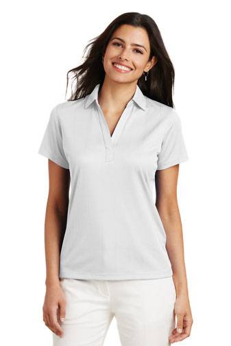 Port Authority Ladies Performance Fine Jacquard Polo. L528