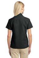 DISCONTINUED  Port Authority Ladies Patterned Easy Care Camp Shirt. L536