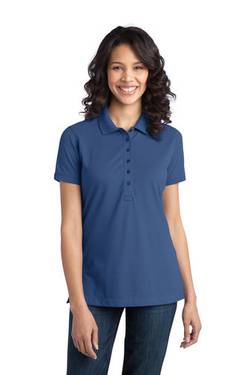 Port Authority Ladies Stretch Pique Polo. L555 Port Authority Ladies Stretch Pique Polo. L555