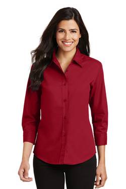 Port Authority Ladies 3/4-Sleeve Easy Care Shirt. L612 Port Authority Ladies 3/4-Sleeve Easy Care Shirt. L612