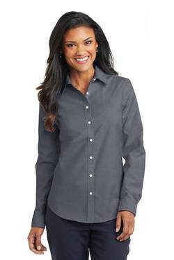 Port Authority Ladies SuperPro ™ Oxford Shirt. L658 Port Authority Ladies SuperPro ™ Oxford Shirt. L658