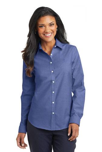 Port Authority Ladies SuperPro ™  Oxford Shirt. L658