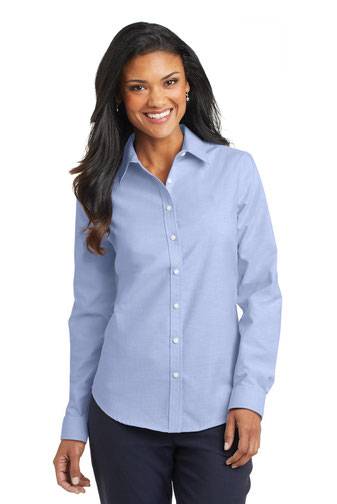 Port Authority Ladies SuperPro ™  Oxford Shirt. L658