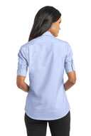 Port Authority Ladies Short Sleeve SuperPro ™  Oxford Shirt. L659