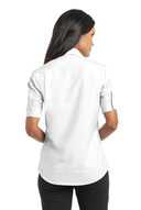 Port Authority Ladies Short Sleeve SuperPro ™  Oxford Shirt. L659