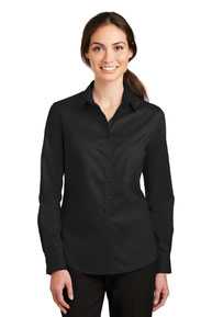 Port Authority Ladies SuperPro ™  Twill Shirt. L663