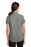 Port Authority Ladies Short Sleeve SuperPro ™  Twill Shirt. L664