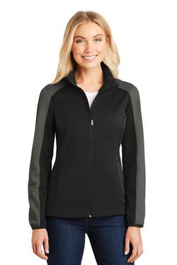 Port Authority Ladies Active Colorblock Soft Shell Jacket. L718 Port Authority Ladies Active Colorblock Soft Shell Jacket. L718