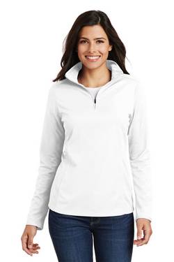 Port Authority Ladies Pinpoint Mesh 1/2-Zip . L806 Port Authority Ladies Pinpoint Mesh 1/2-Zip . L806