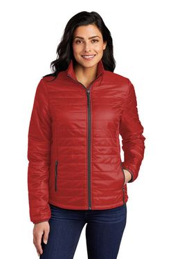 Port Authority Ladies Packable Puffy Jacket L850 Port Authority Ladies Packable Puffy Jacket L850