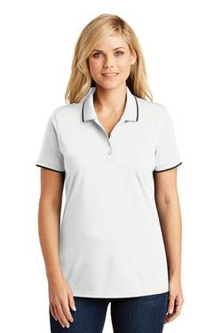 Port Authority Ladies Dry Zone UV Micro-Mesh Tipped Polo. LK111 Port Authority Ladies Dry Zone UV Micro-Mesh Tipped Polo. LK111