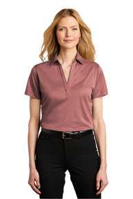 Port Authority Ladies Heathered Silk Touch  ™  Performance Polo. LK542