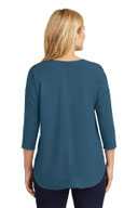 Port Authority Ladies Concept 3/4-Sleeve Soft Split Neck Top. LK5433
