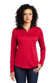Port Authority Ladies Silk Touch  ™  Performance 1/4-Zip LK584