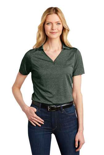 Port Authority Ladies Shadow Stripe Polo. LK585
