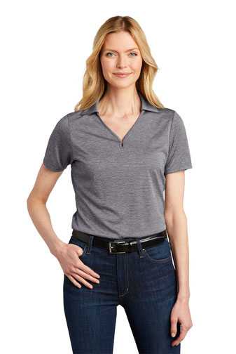 Port Authority Ladies Shadow Stripe Polo. LK585