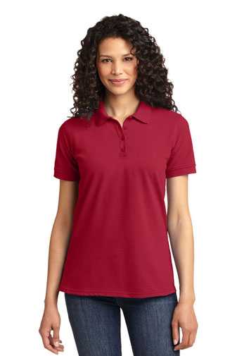 Port & Company ®  Ladies Core Blend Pique Polo. LKP155