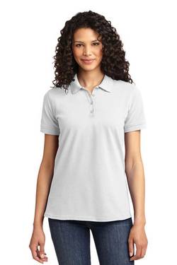 Port & Co ® Ladies Core Blend Pique Polo. LKP155 Port & Co ® Ladies Core Blend Pique Polo. LKP155