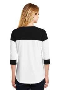 New Era  ®  Ladies Heritage Blend 3/4-Sleeve Baseball Raglan Tee. LNEA104