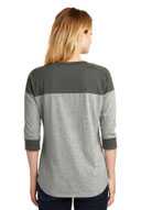 New Era  ®  Ladies Heritage Blend 3/4-Sleeve Baseball Raglan Tee. LNEA104