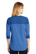 New Era  ®  Ladies Heritage Blend 3/4-Sleeve Baseball Raglan Tee. LNEA104