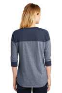 New Era  ®  Ladies Heritage Blend 3/4-Sleeve Baseball Raglan Tee. LNEA104