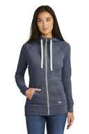 New Era  ®  Ladies Sueded Cotton Blend Full-Zip Hoodie. LNEA122