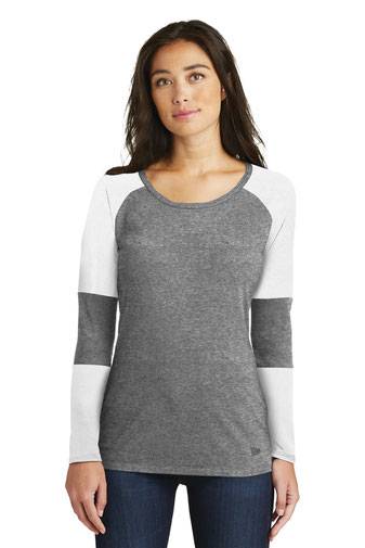 New Era  ®  Ladies Tri-Blend Performance Baseball Tee. LNEA132