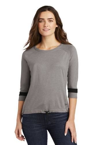 New Era  ®  Ladies Tri-Blend 3/4-Sleeve Tee LNEA136