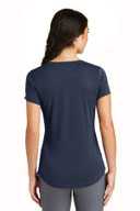 New Era  ®  Ladies Series Performance Scoop Tee. LNEA200