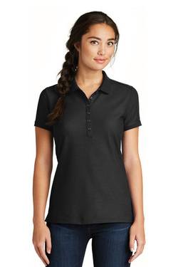 New Era ® Ladies Venue Home Plate Polo. LNEA300 New Era ® Ladies Venue Home Plate Polo. LNEA300