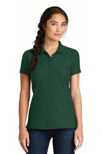 New Era  ®  Ladies Venue Home Plate Polo. LNEA300
